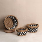 Monochrome Basket Set (3Pcs)