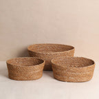 Natural Bowl Basket (3Pcs)