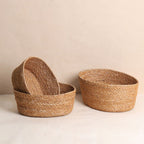 Natural Bowl Basket (3Pcs)