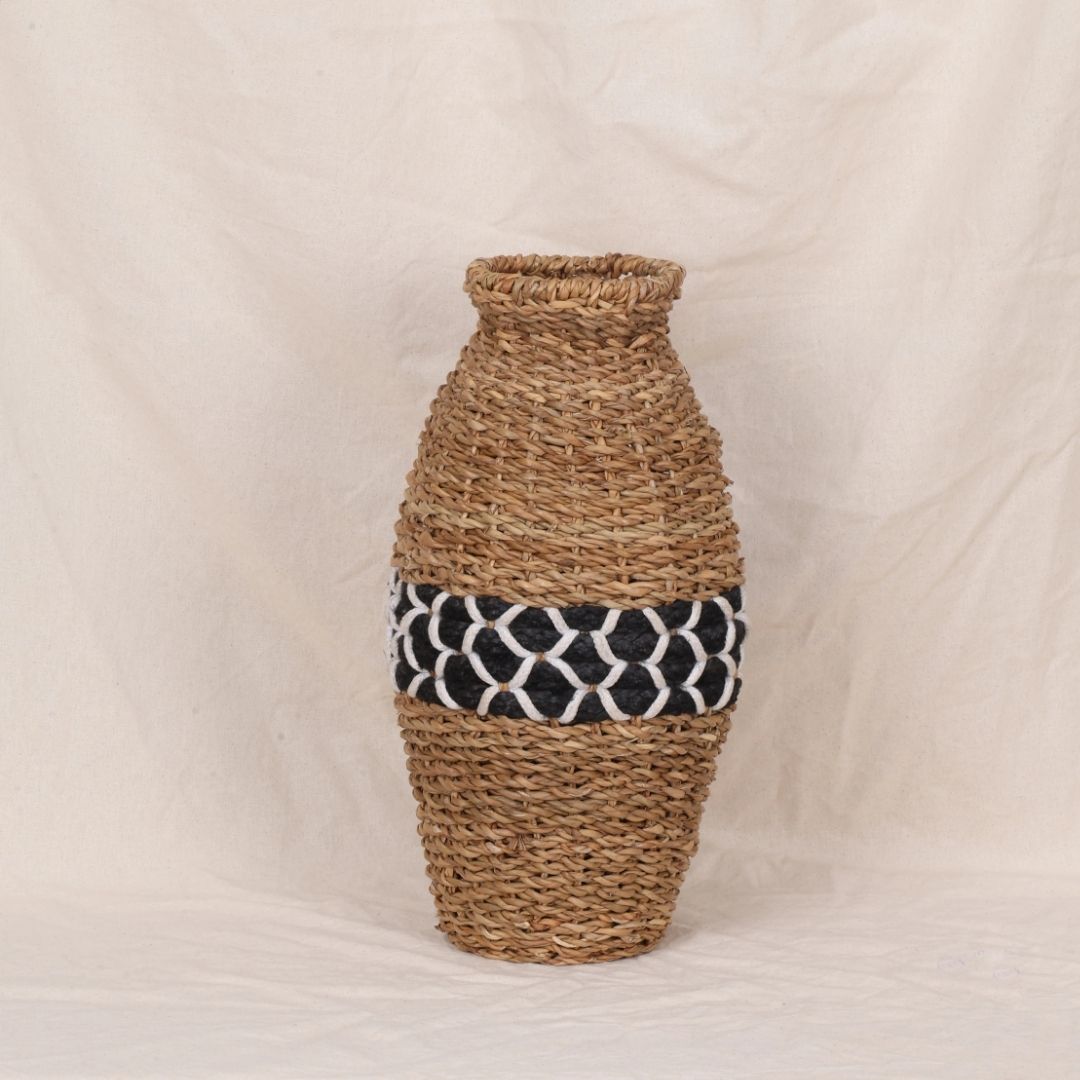 Midnight Band Vase (Small)