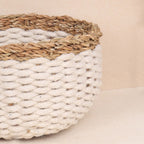Duo Tone Rope Baskets (3Pcs)
