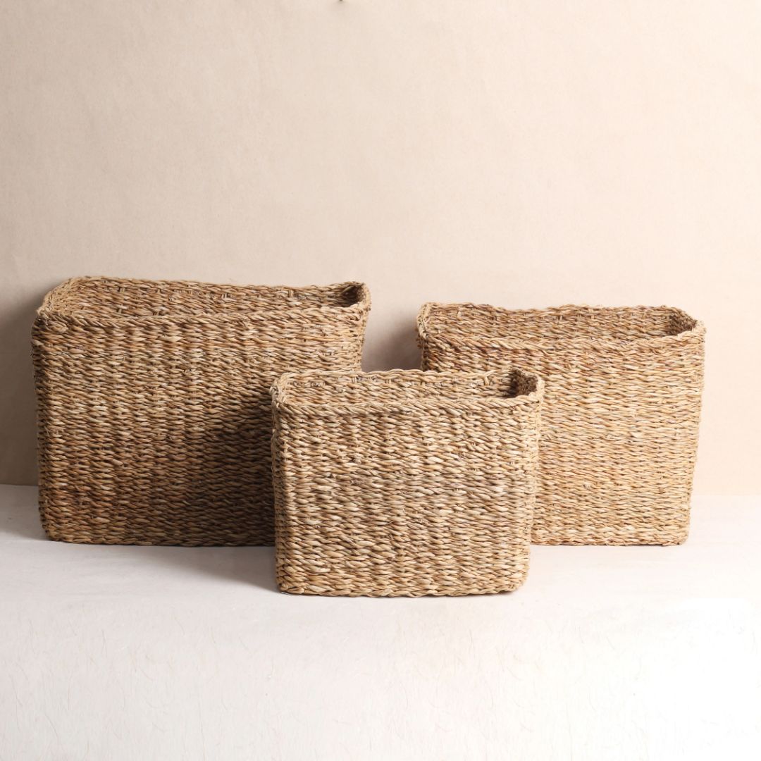 Rectangle Utility basket (3Pcs)