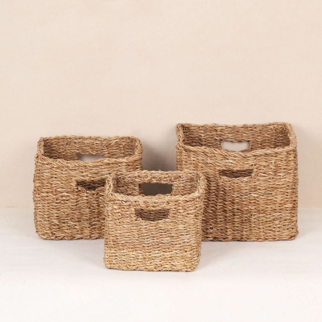Square Utility basket (3Pcs)