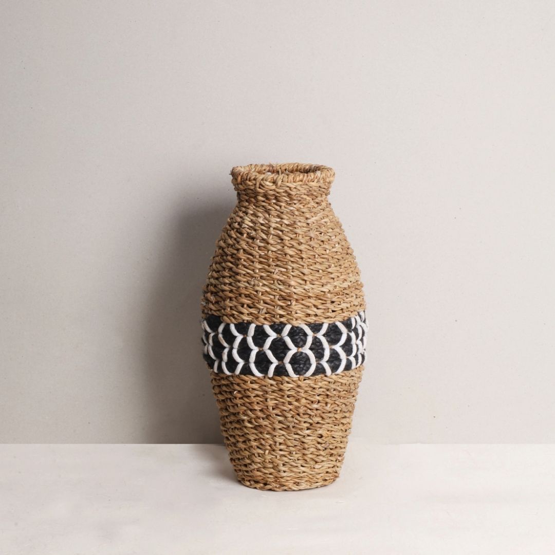 Midnight Band Vase (Small)