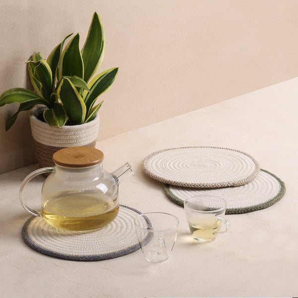 Accent Edge Table Trivets (3pcs)