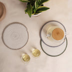 Accent Edge Table Trivets (3pcs)