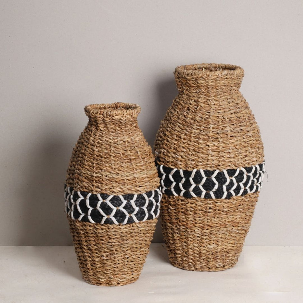 Midnight Band Vase (Large)