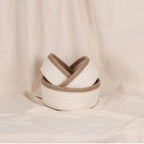 Cottage Baskets - Natural & Cream (3pcs)