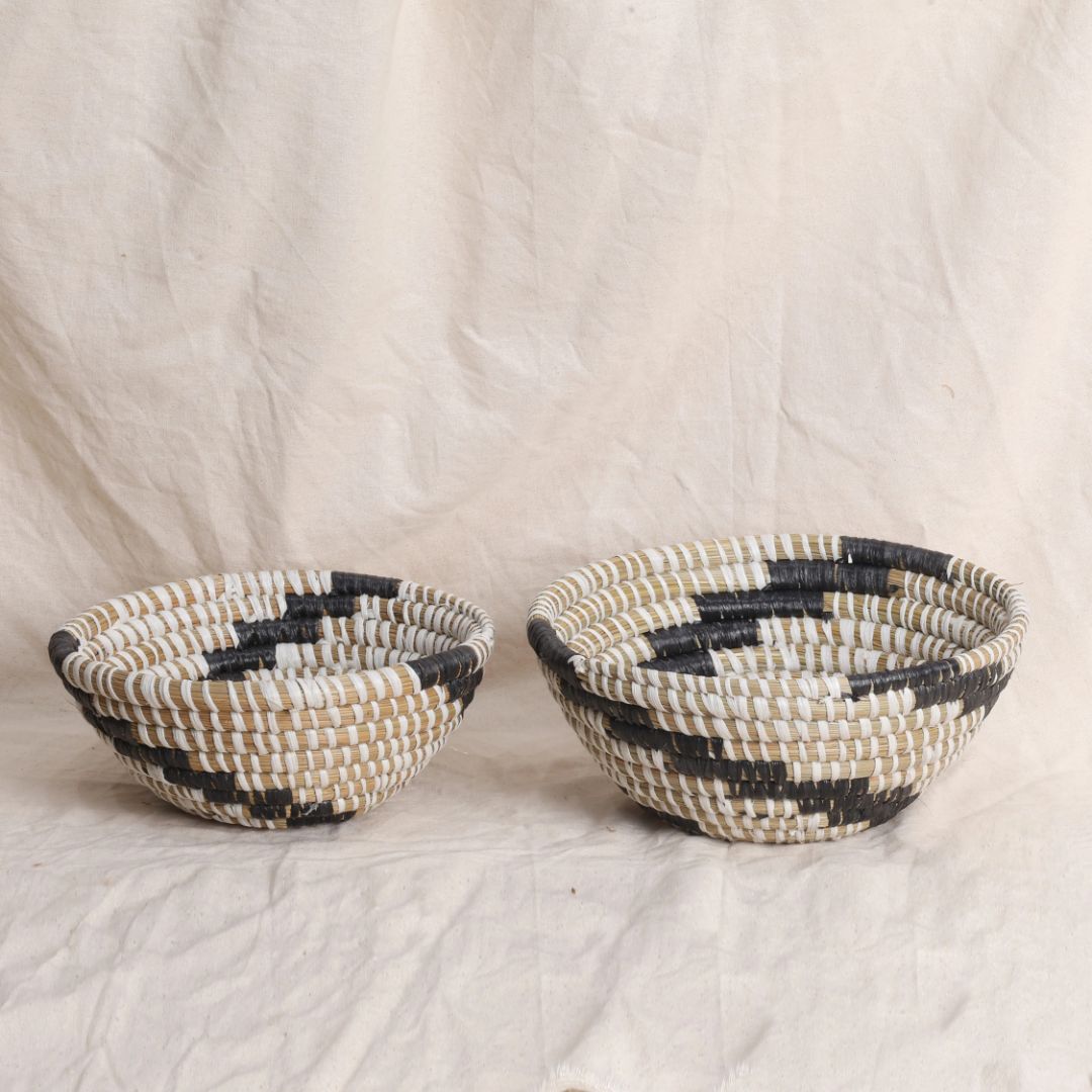 Patterned Bowl Basket (3Pcs)