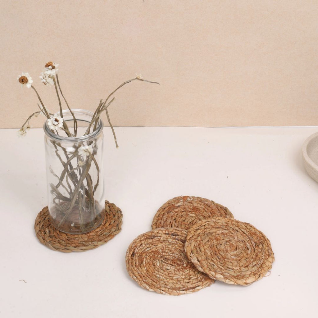 Natural Coaster Set