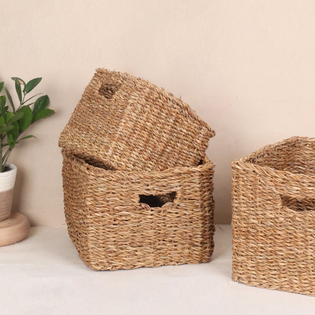 Square Utility Basket (3Pcs)