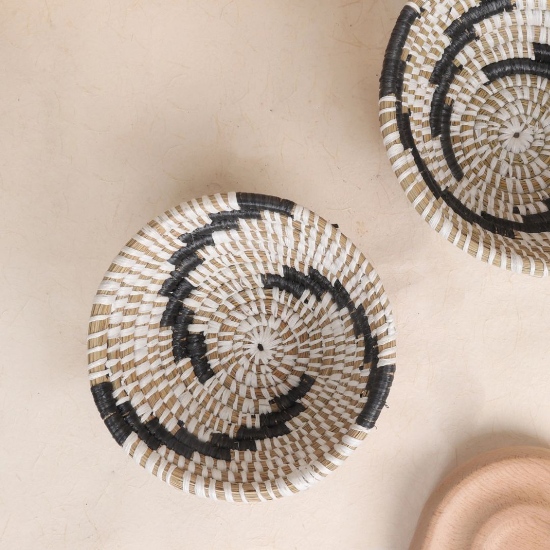 Patterned Bowl Basket (3Pcs)