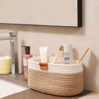 Cotton Organizer - White & Natural (3pcs)