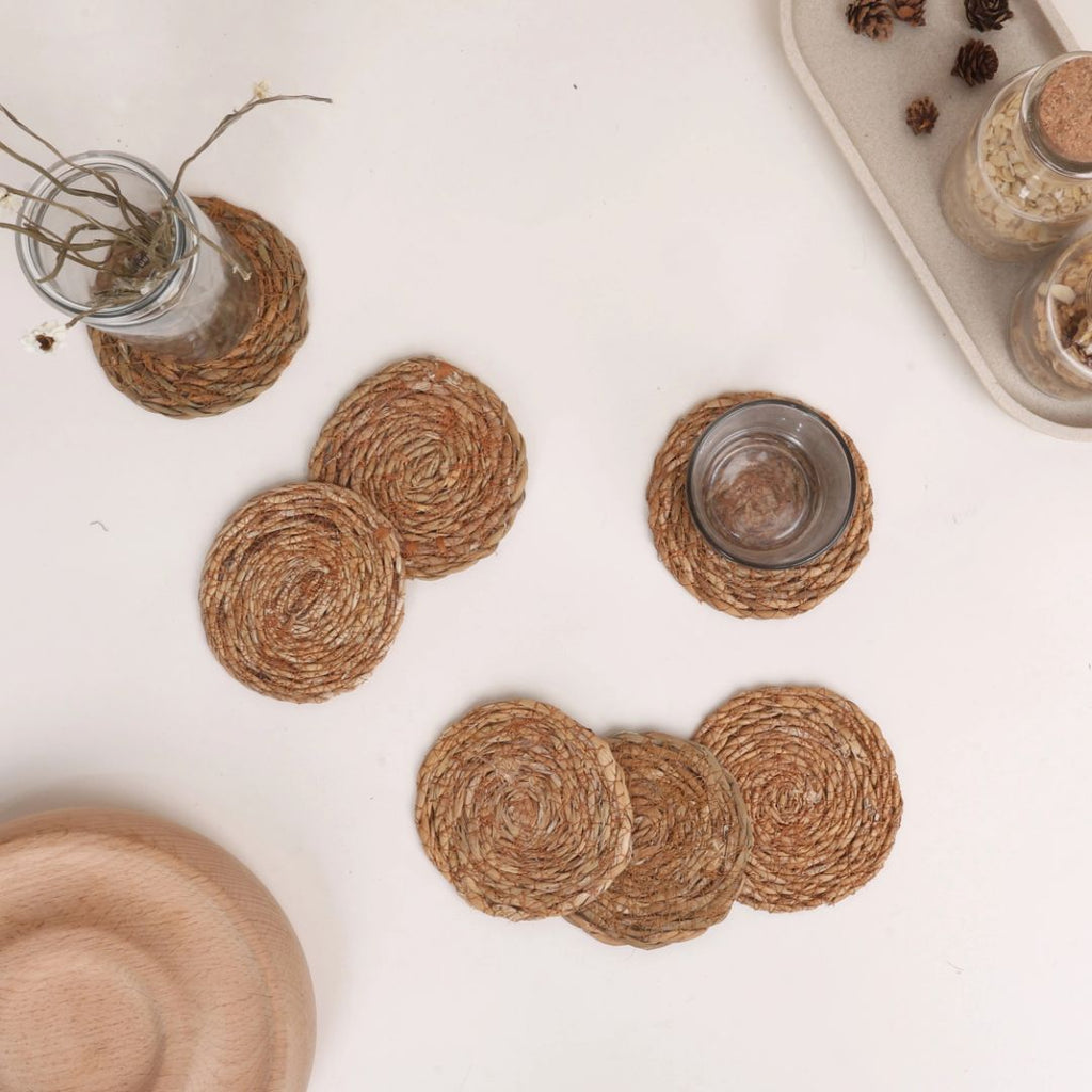 Natural Coaster Set