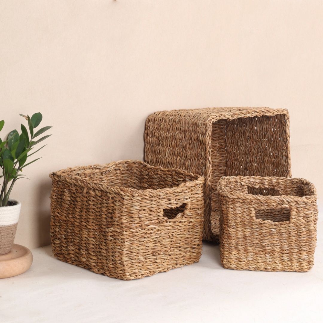 Square Utility Basket (3Pcs)