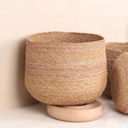 Round base planters (set of 3)