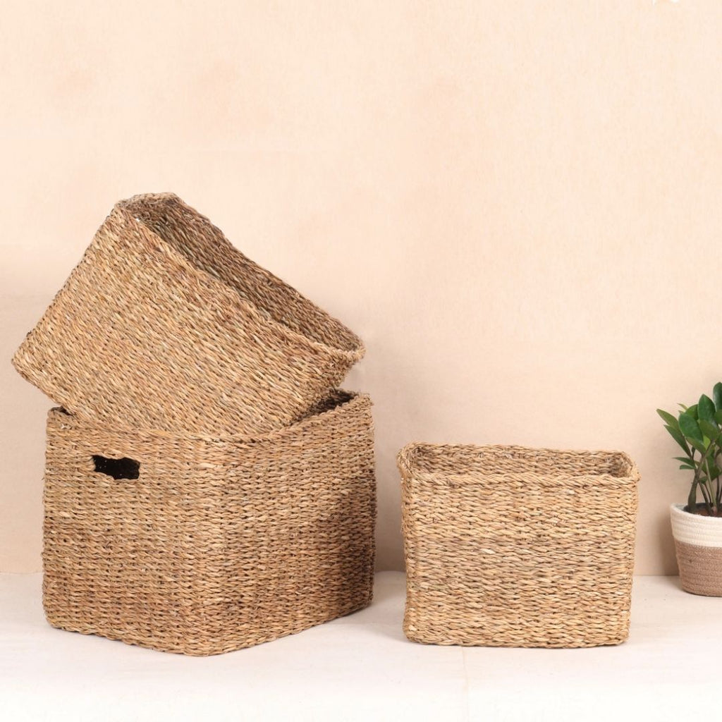 Rectangle Utility basket (3Pcs)