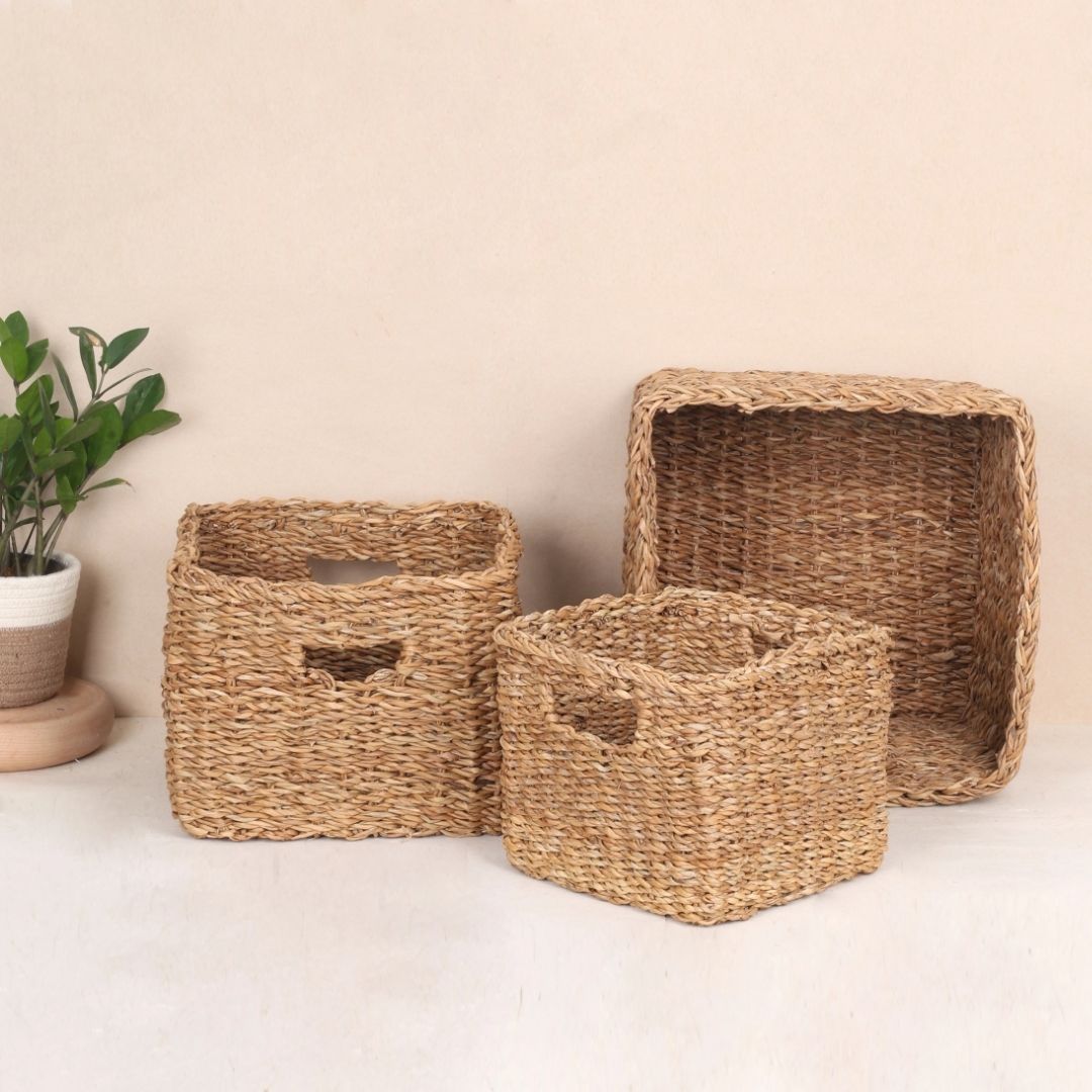 Square Utility Basket (3Pcs)