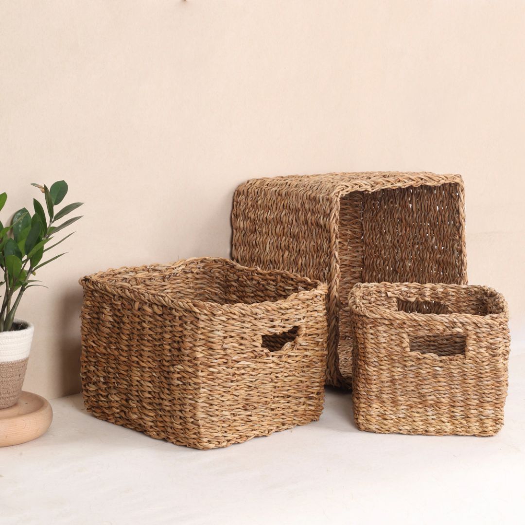 Square Utility basket (3Pcs)