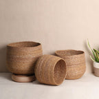 Round base planters (set of 3)