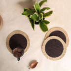 Trivets Mocha & Jute Line (3Pcs)