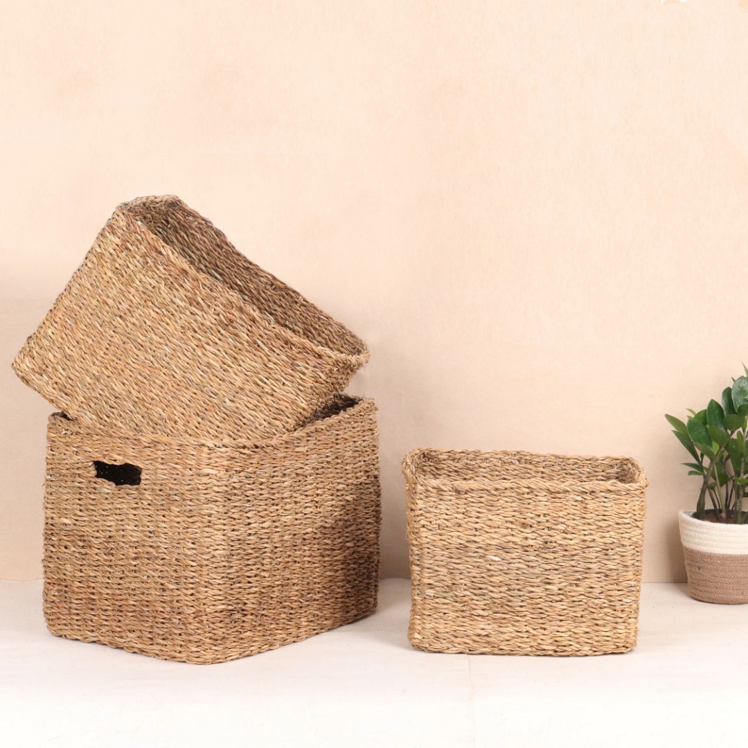 Rectangle Utility basket (3Pcs)