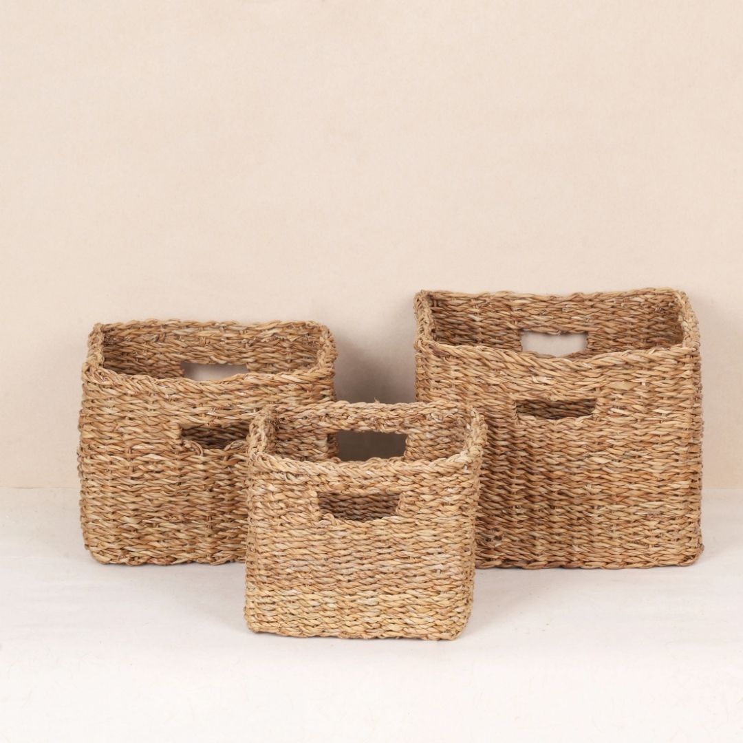 Square Utility Basket (3Pcs)