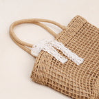 The Soraya Tote - Natural Brown