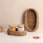 Oval Storage Baskets (2Pcs)