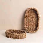Oval Storage Baskets (2Pcs)