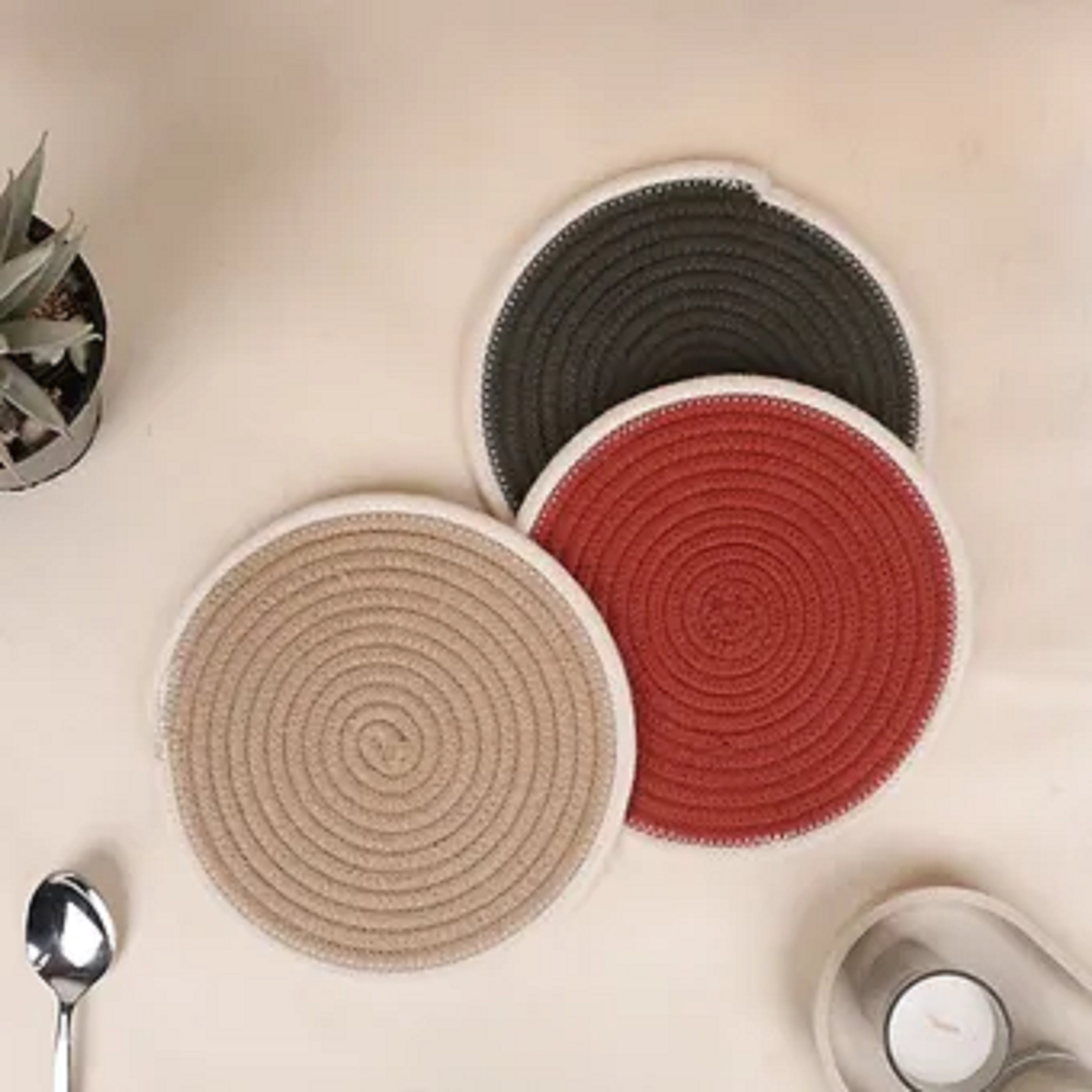 Orbit Edge Table Trivets  (3pcs)