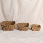 Rectangular Storage Baskets - Set of 3
