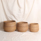 Round base planters (set of 3)