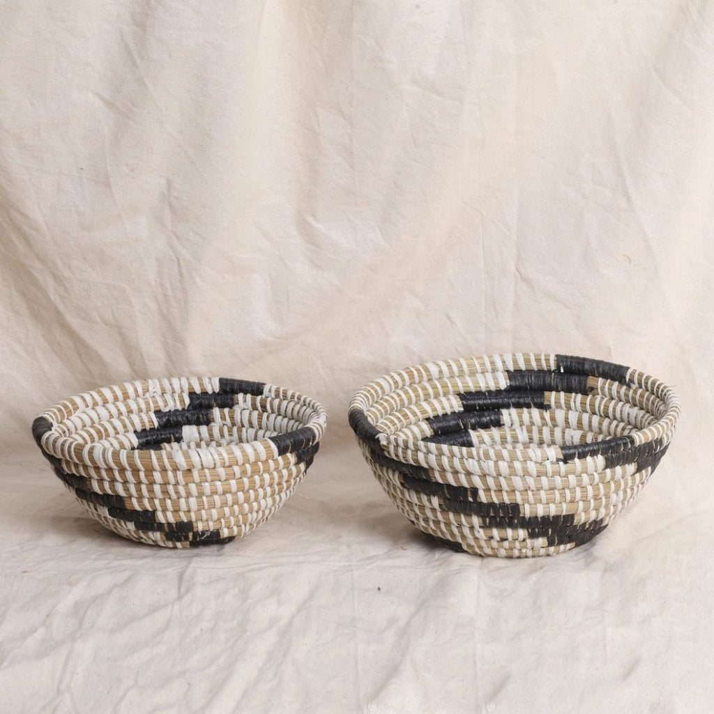 Patterned Bowl Basket (3Pcs)