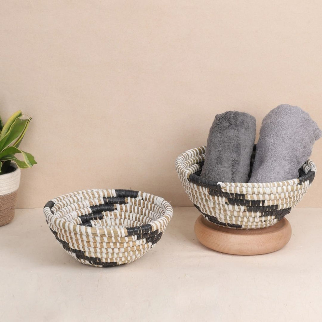 Patterned Bowl Basket (3Pcs)