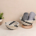 Patterned Bowl Basket (3Pcs)
