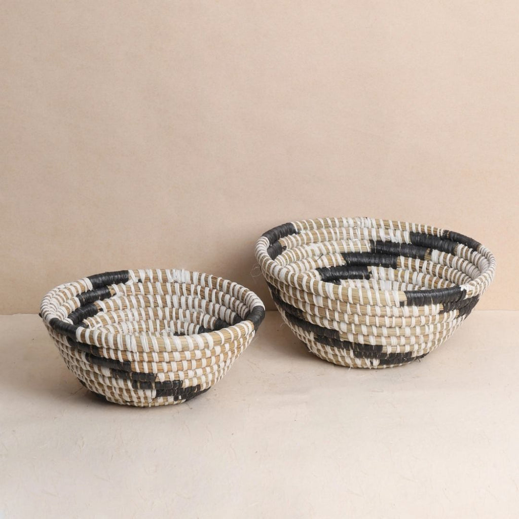 Patterned Bowl Basket (3Pcs)