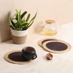 Trivets Mocha & Jute Line (3Pcs)