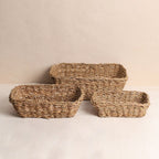 Rectangular Storage Baskets  (3Pcs)