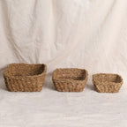 Rectangular Storage Baskets  (3Pcs)