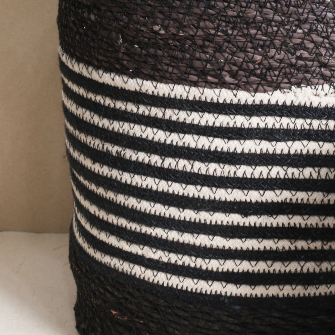 Black Laundry Basket (3Pcs)