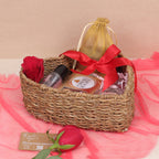 Seagrass Heart Open Basket - Medium