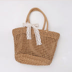The Soraya Tote - Natural Brown