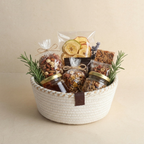 Signature Round Wedding Hamper Basket