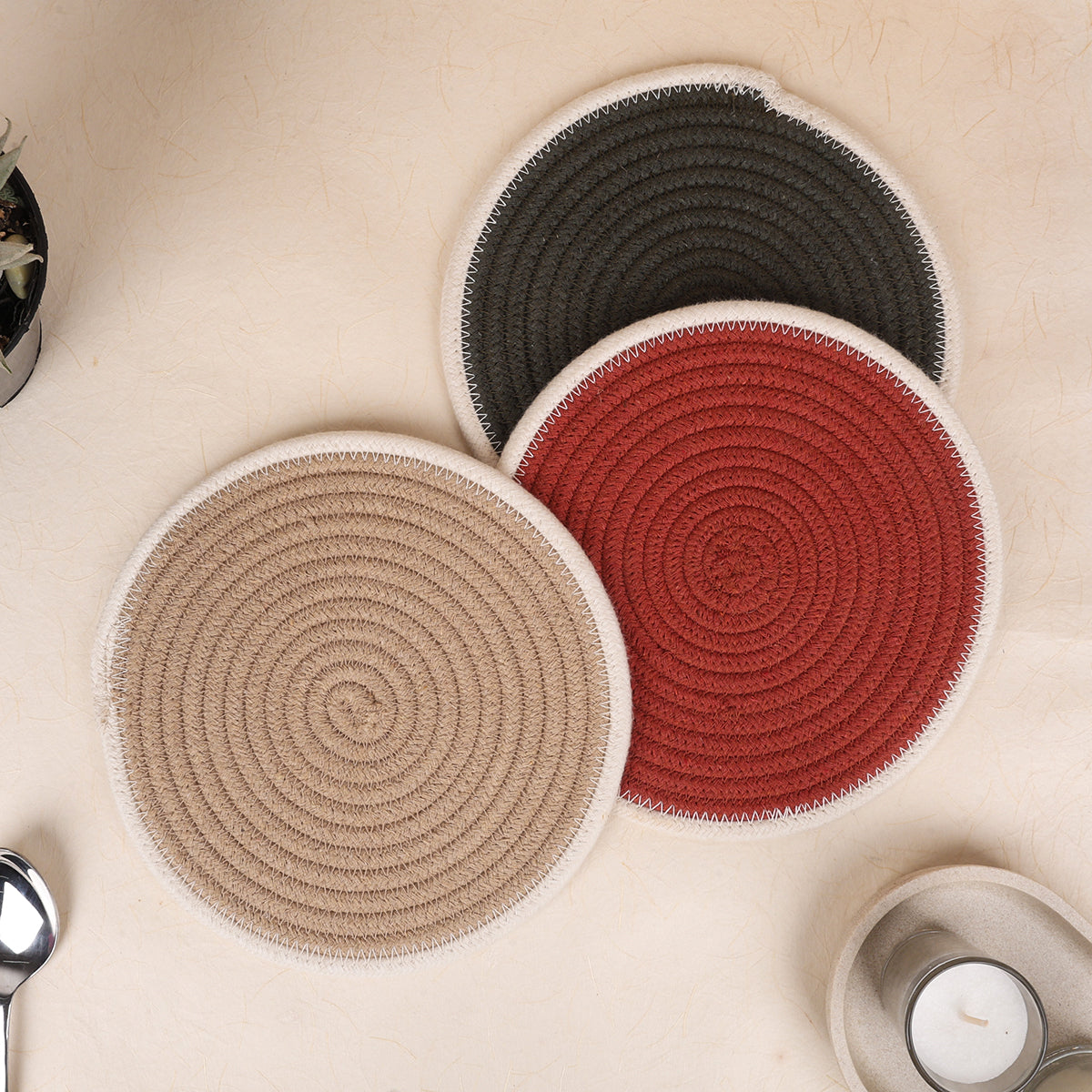 Orbit Edge Table Trivets  (3pcs)