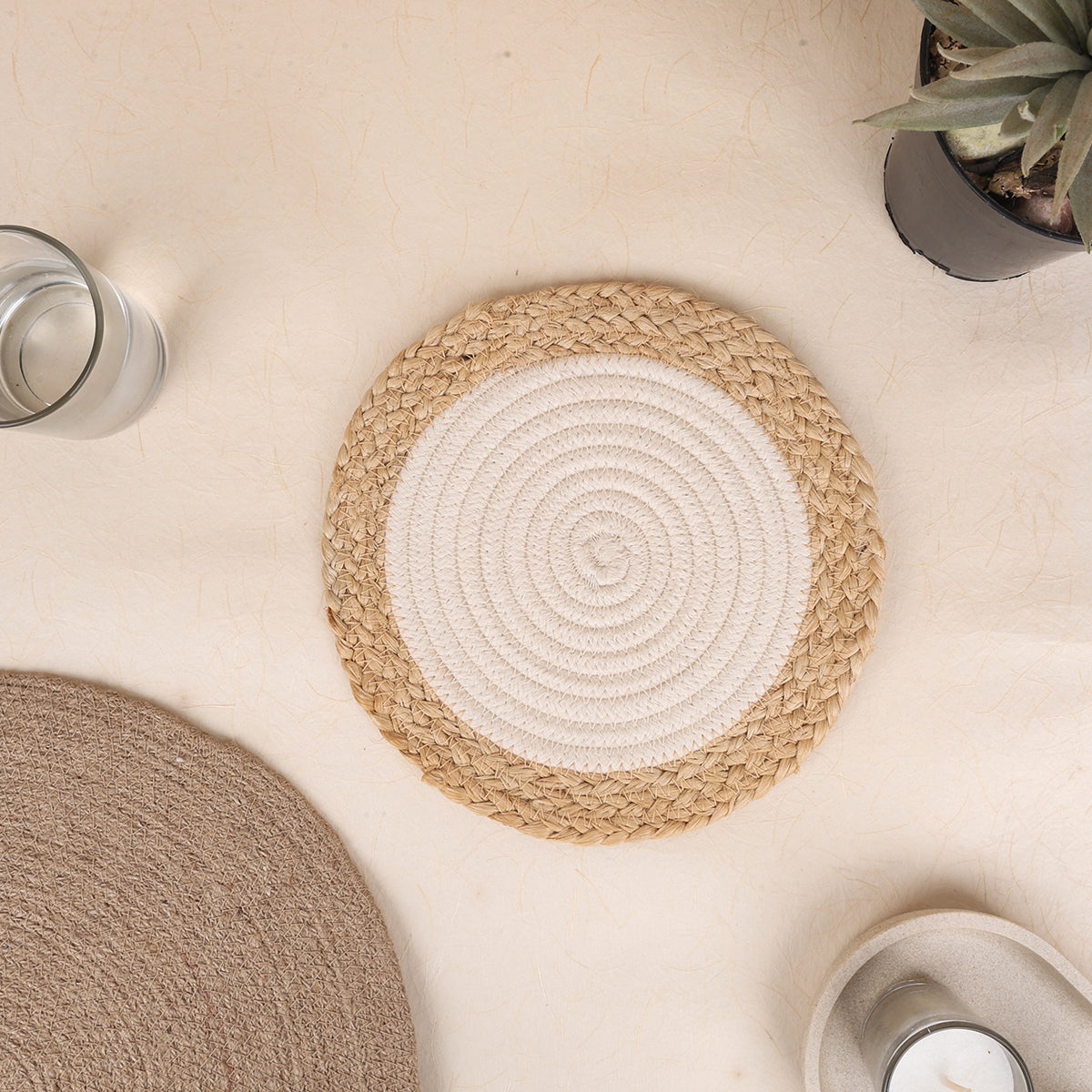 Cappuccino Rings Table Trivets (3pcs)