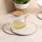 Trivet Cream & Natural Line (3Pcs)