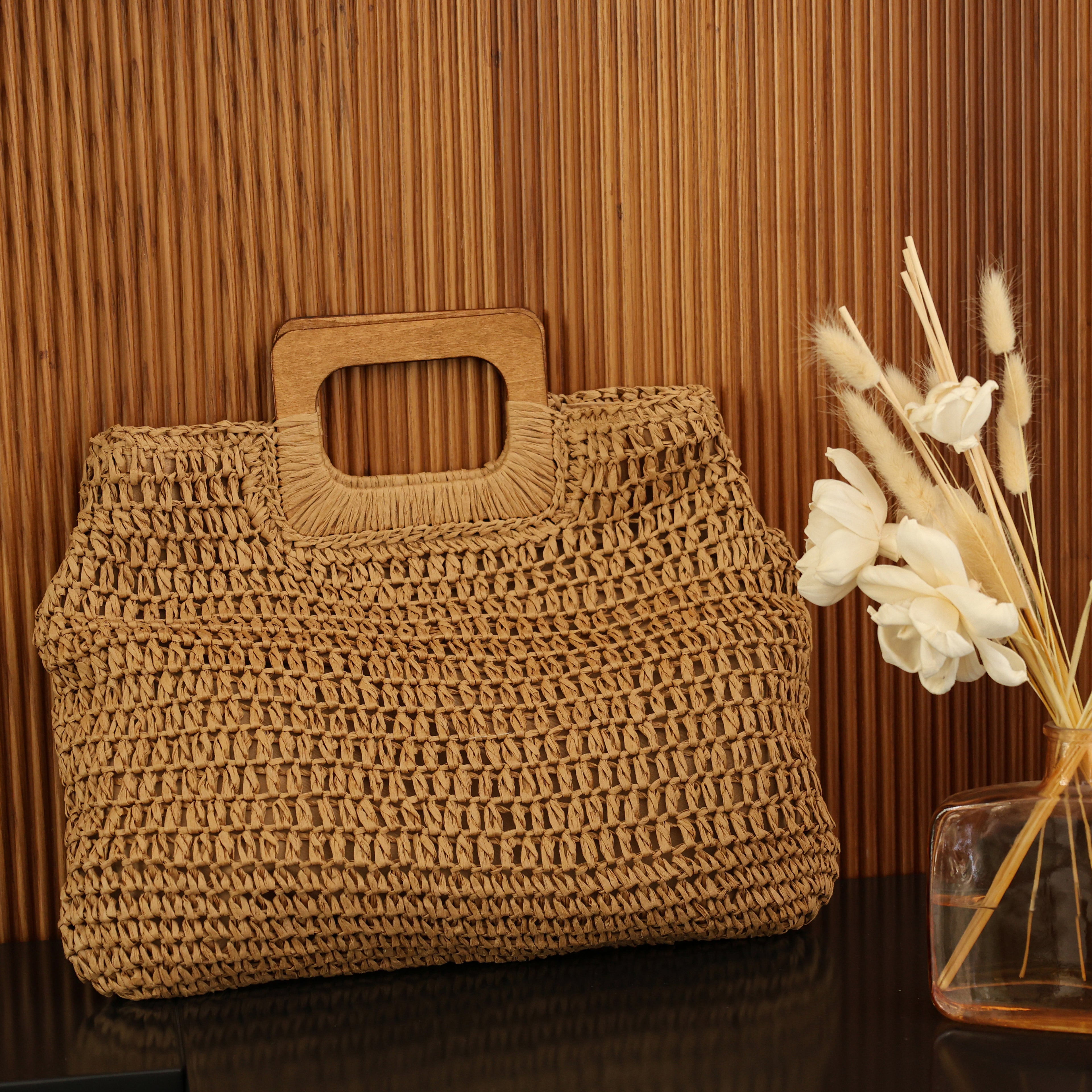 The Timeless Hand Tote - Natural